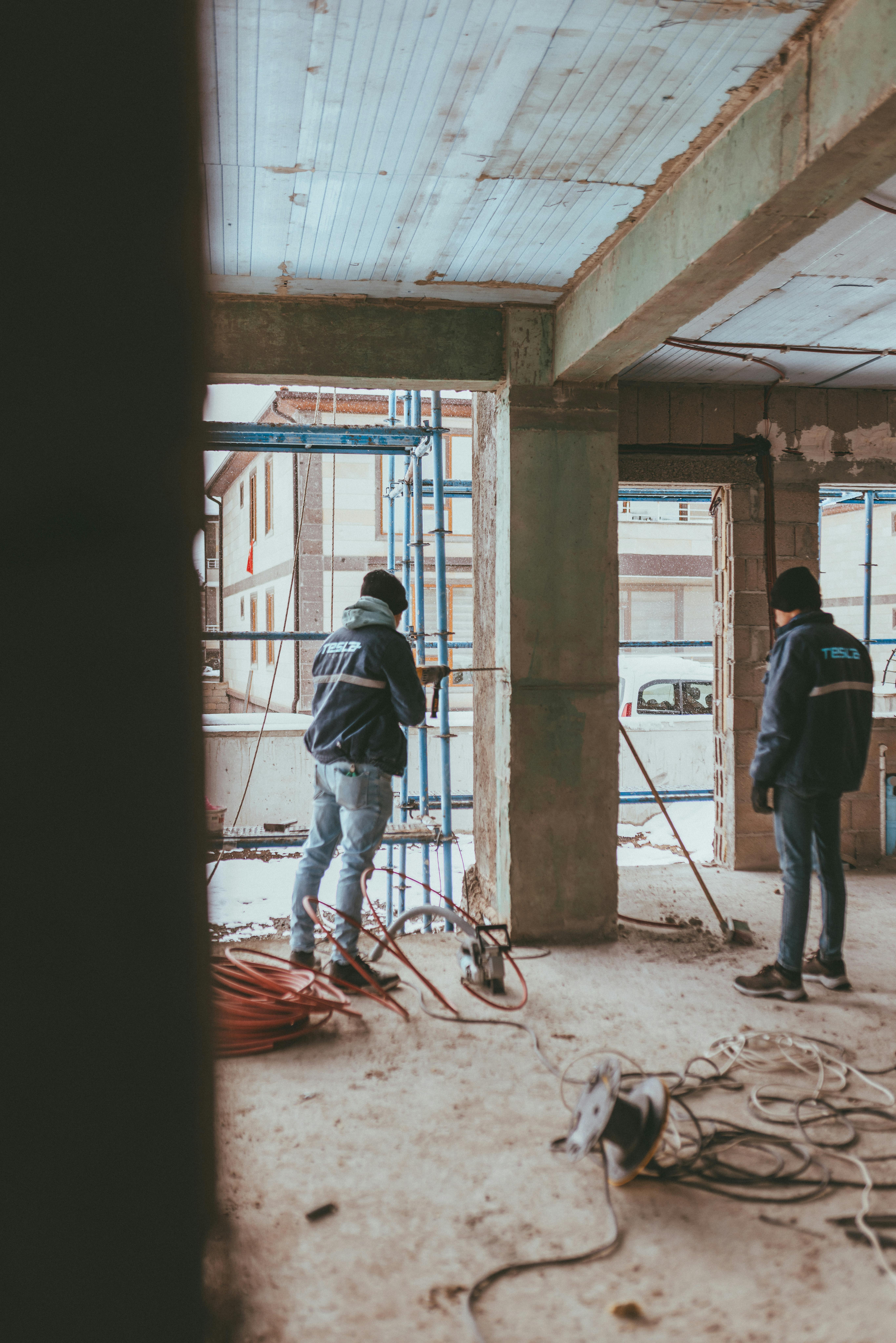 Trabajos de construcción